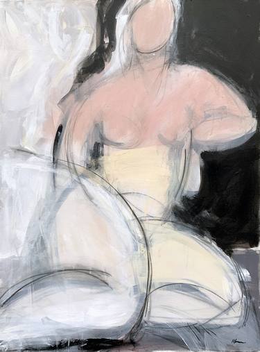 Original Figurative Women Paintings by Heidi Lanino