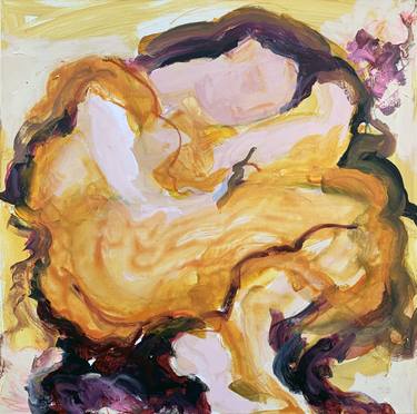 Print of Abstract Women Paintings by Heidi Lanino