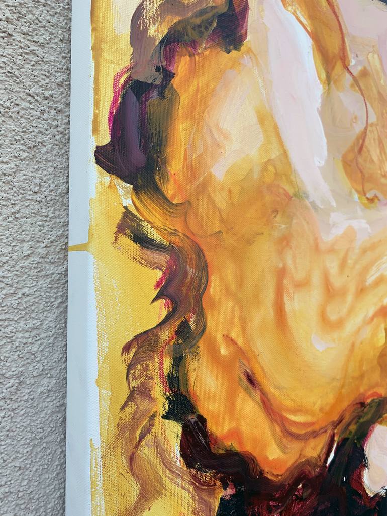 Original Abstract Women Painting by Heidi Lanino