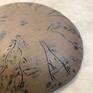 One-of-a-kind ceramic pieces, using expressive lines (sgraffito technique) to depict images of women, birds and other themes. Influenced by various cultures, these pieces are glazed in rich, earthy colors and imbued with a sensuous fluidity that evokes a lyrical and poetic quality. Low fire underglazes and slips are used, along with high fire glazes.