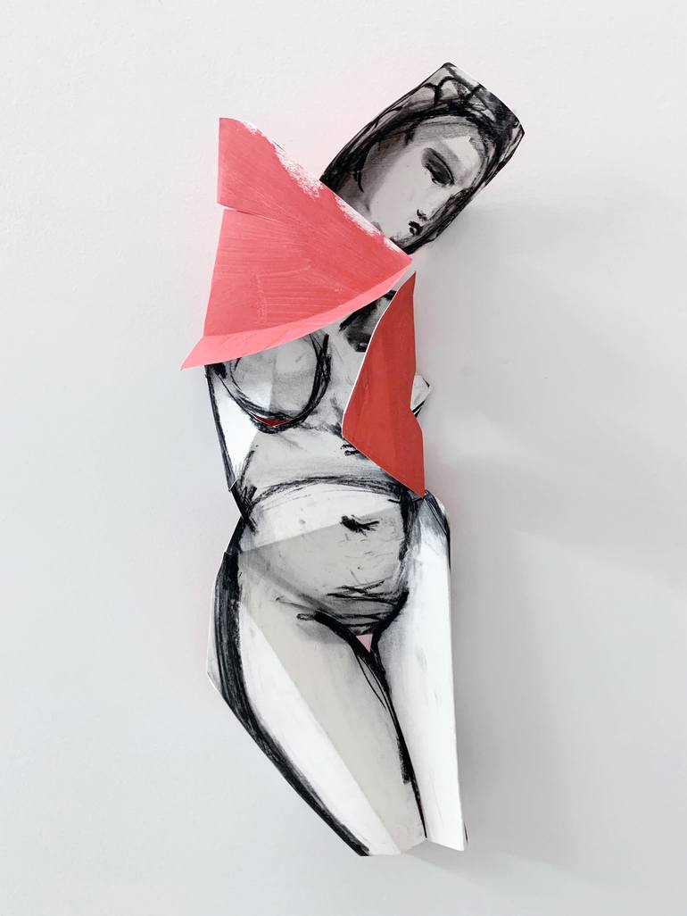 Original Abstract Women Sculpture by Heidi Lanino