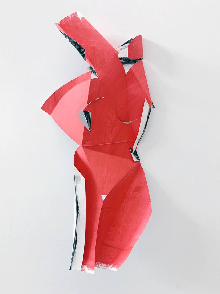 Original Abstract Women Sculpture by Heidi Lanino