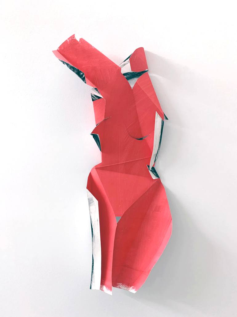 Original Abstract Women Sculpture by Heidi Lanino