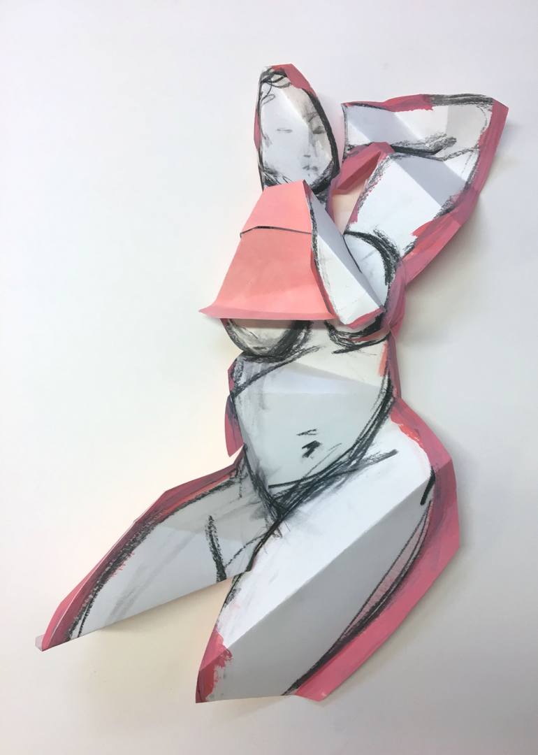 Original Abstract Sculpture by Heidi Lanino