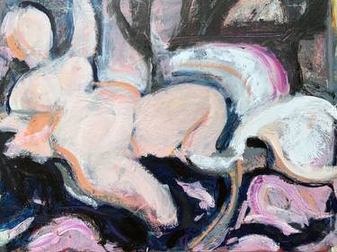 Original Abstract Expressionism Abstract Paintings by Heidi Lanino