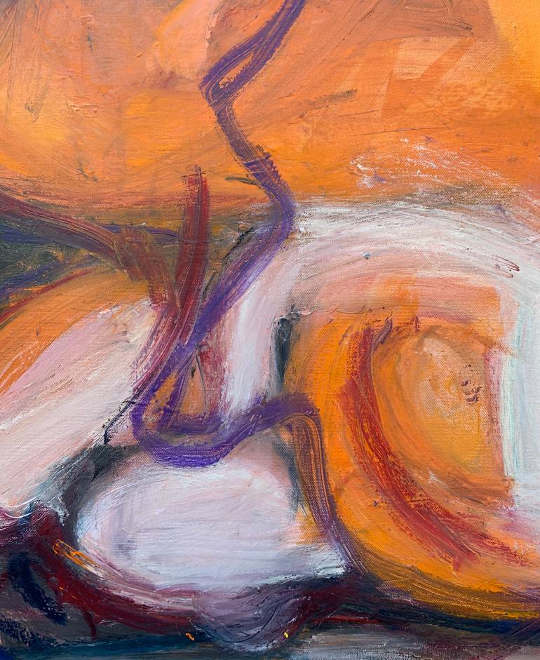 Original Abstract Expressionism Abstract Painting by Heidi Lanino