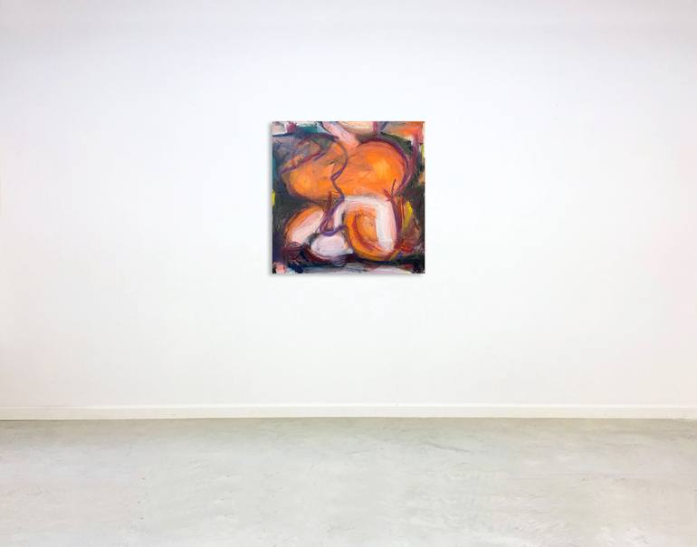 Original Abstract Expressionism Abstract Painting by Heidi Lanino