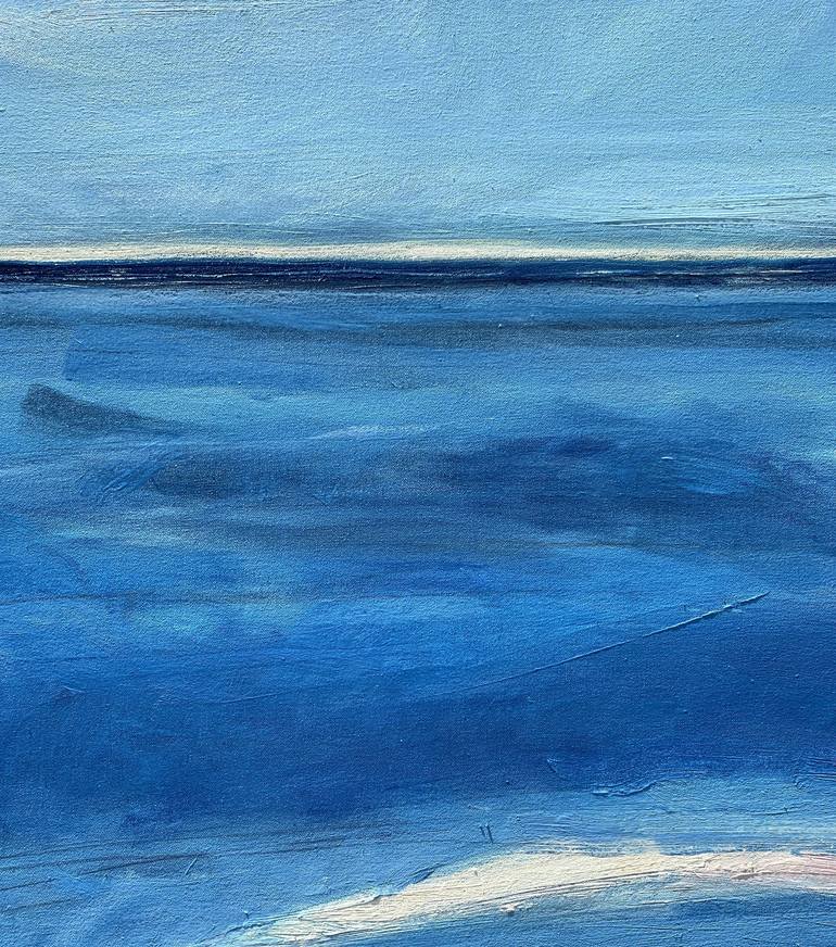 Original Abstract Seascape Painting by Heidi Lanino