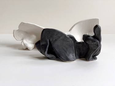 Original Figurative Abstract Sculpture by Heidi Lanino