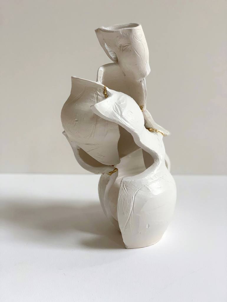 Original Figurative Abstract Sculpture by Heidi Lanino