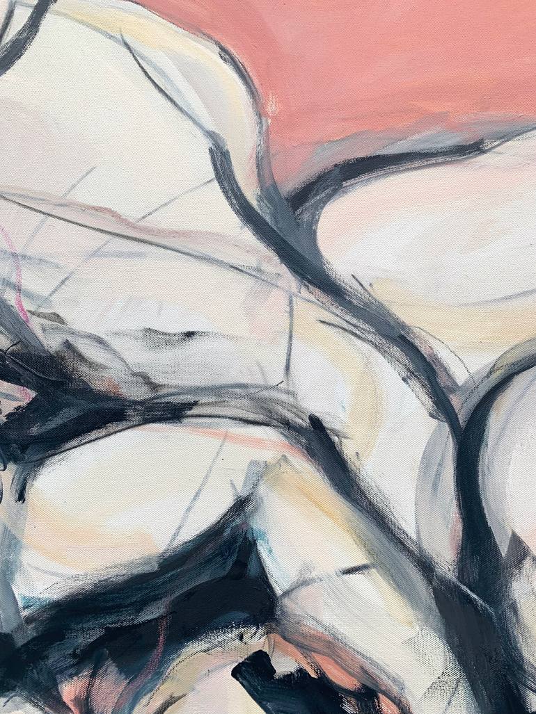 Original Abstract Expressionism Abstract Painting by Heidi Lanino