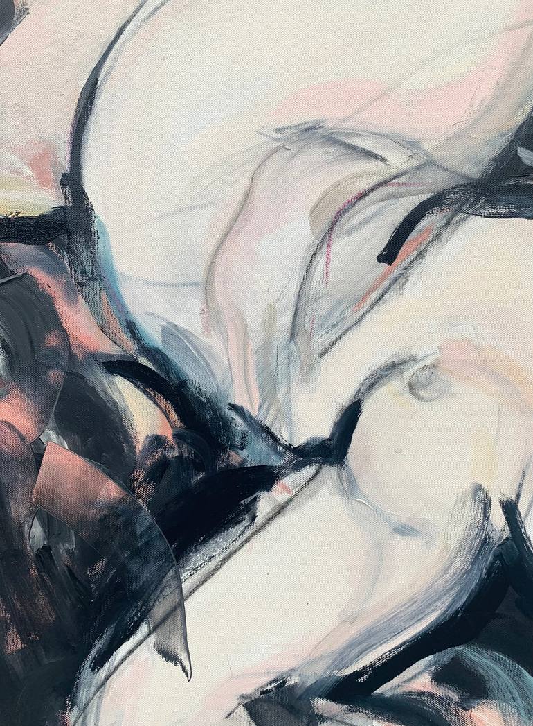 Original Abstract Expressionism Abstract Painting by Heidi Lanino