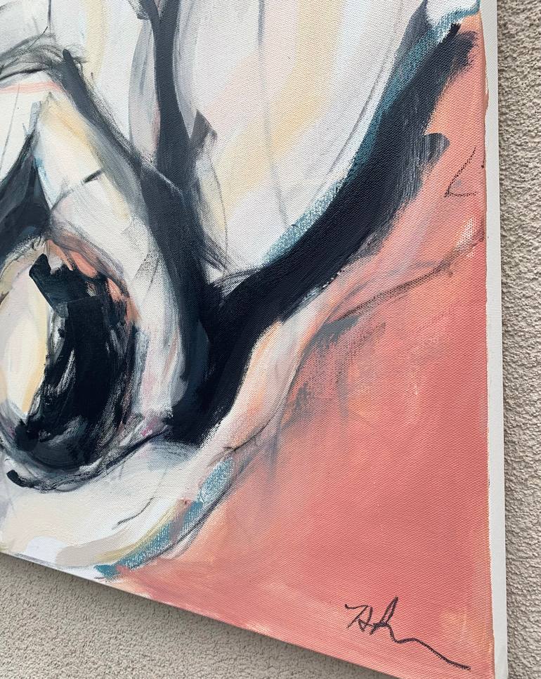 Original Abstract Expressionism Abstract Painting by Heidi Lanino