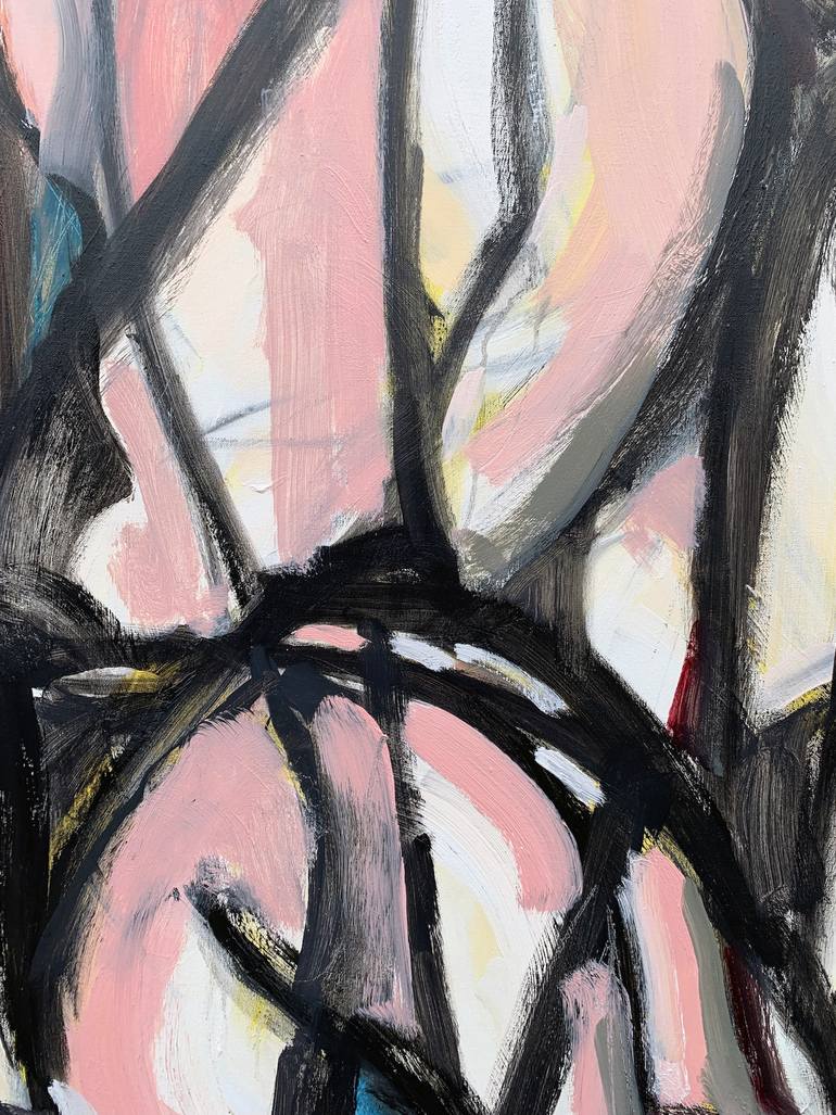 Original Abstract Expressionism Abstract Painting by Heidi Lanino