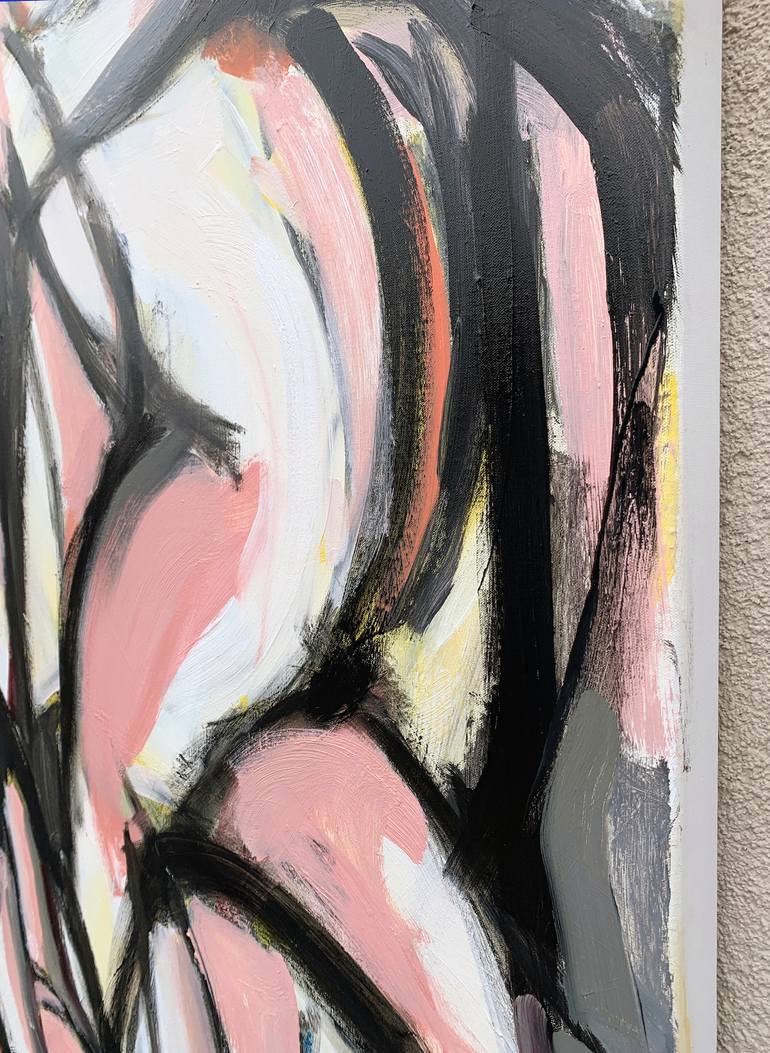 Original Abstract Expressionism Abstract Painting by Heidi Lanino