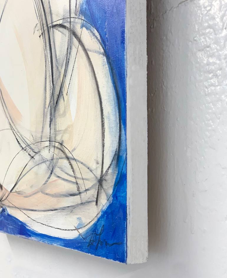 Original Abstract Women Painting by Heidi Lanino