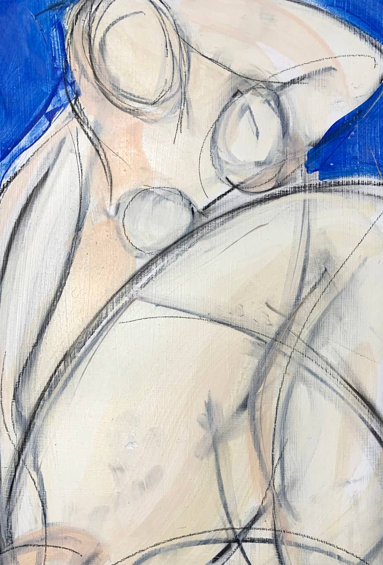 Original Abstract Women Painting by Heidi Lanino