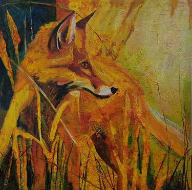 Original Expressionism Animal Paintings by Gregor Pratneker