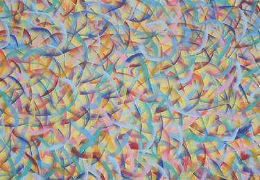 Original Abstract Graffiti Paintings by Michael Guinand