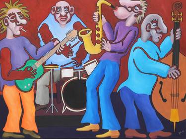 Original Pop Art Music Paintings by Michael Guinand