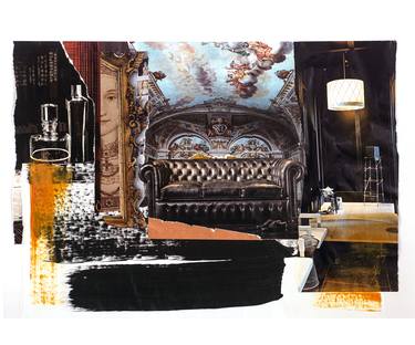 Original Interiors Collage by Fanny Horowitz