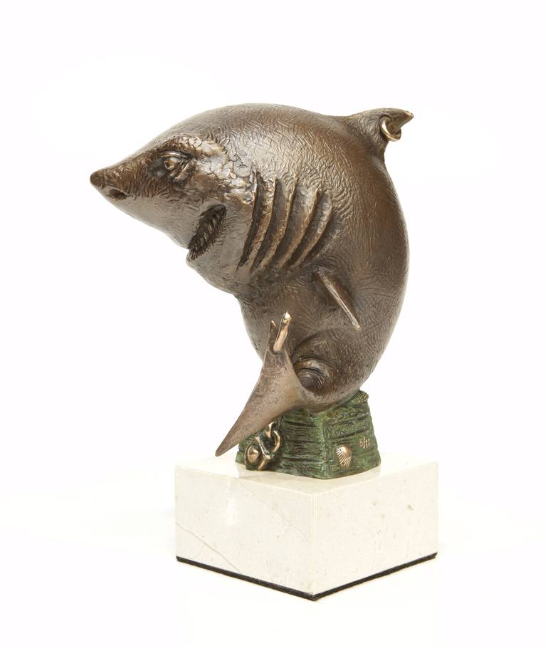 Original Contemporary Animal Sculpture by Volodymyr Mykytenko