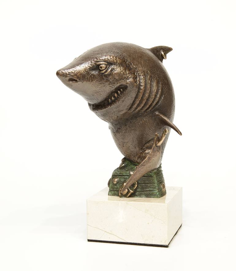 Original Contemporary Animal Sculpture by Volodymyr Mykytenko