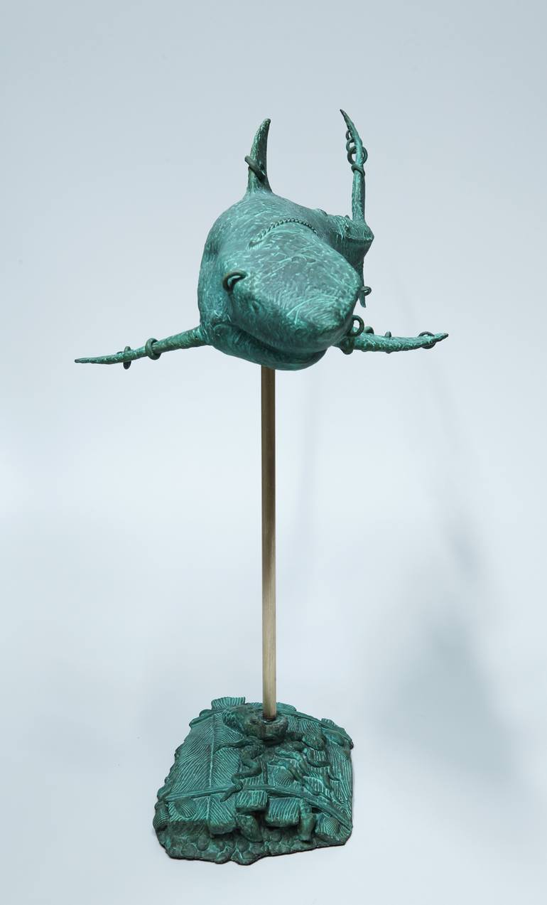 Original Abstract Animal Sculpture by Volodymyr Mykytenko