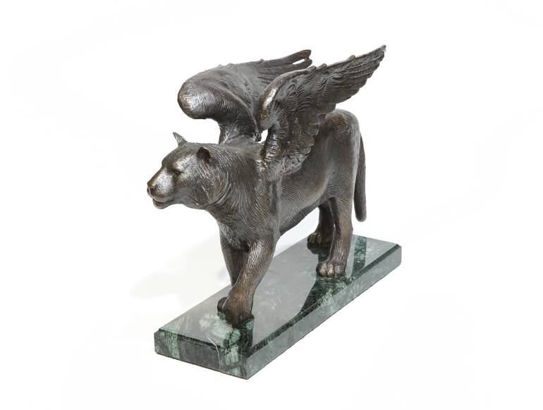 Original 3d Sculpture Animal Sculpture by Volodymyr Mykytenko