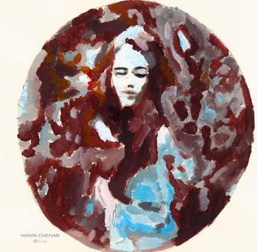 Original Women Paintings by hanin chehab
