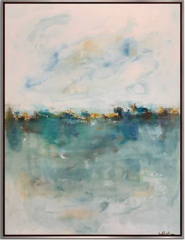 Original Abstract Seascape Paintings by Linda Donohue