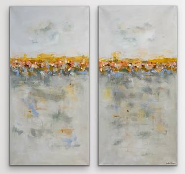 Original Abstract Landscape Paintings by Linda Donohue