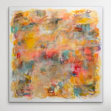 Original Abstract Expressionism Abstract Paintings by Linda Donohue