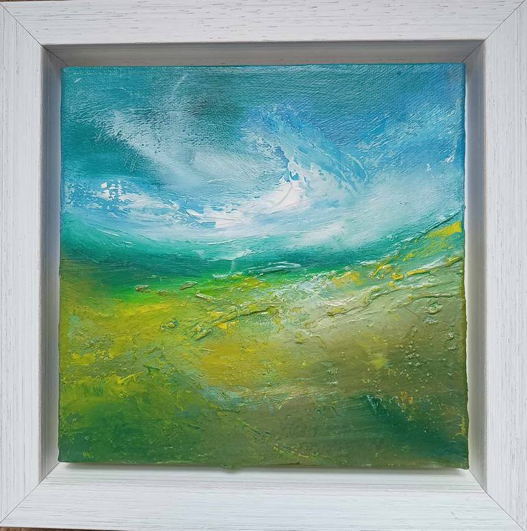 Original Abstract Expressionism Landscape Painting by Brian Daglish