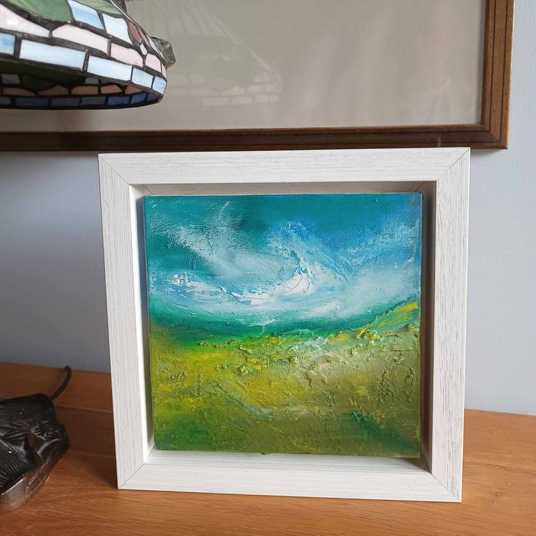 Original Abstract Expressionism Landscape Painting by Brian Daglish
