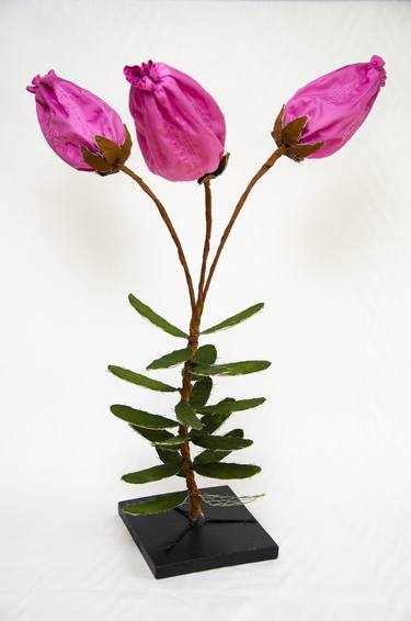 Original Botanic Sculpture by Birgitta Steger