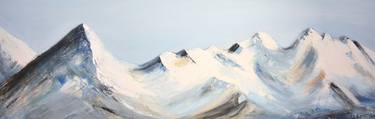 Original Abstract Landscape Paintings by Leanora Jones-Parry