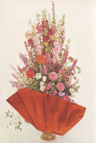 Original Floral Collage by Mona Sultan