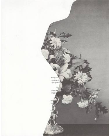Original Floral Collage by Mona Sultan