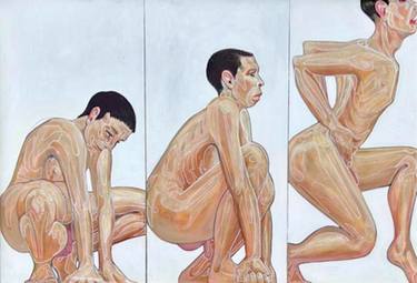 Original Expressionism Nude Paintings by Deanne Tremlett