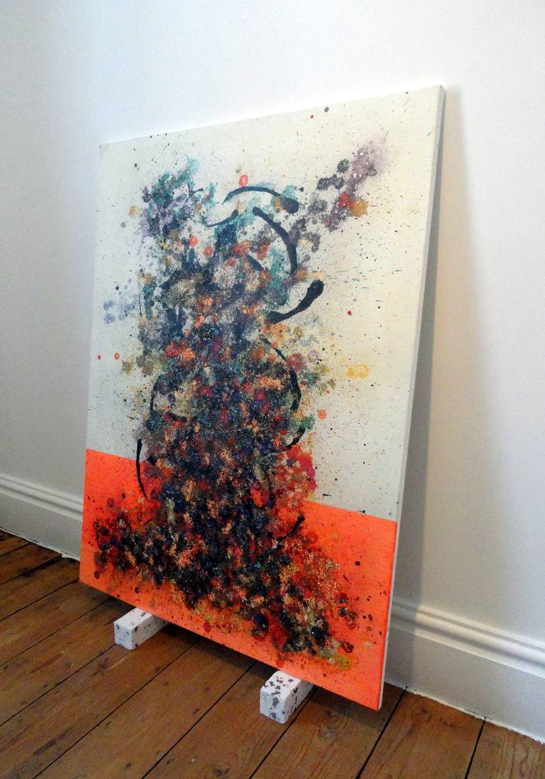 Original Abstract Expressionism Abstract Painting by Anthony Bingham