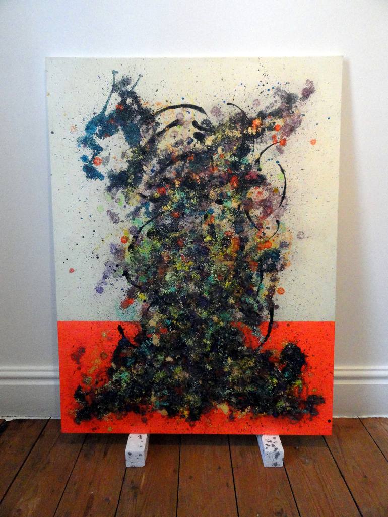 Original Abstract Expressionism Abstract Painting by Anthony Bingham