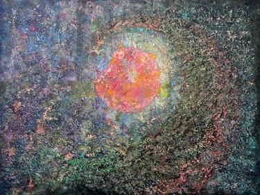 Original Abstract Outer Space Paintings by Anthony Bingham