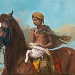 The Boy with the swan by Mahmood Hayat