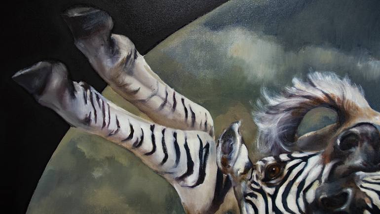 Original Animal Painting by Mahmood Hayat