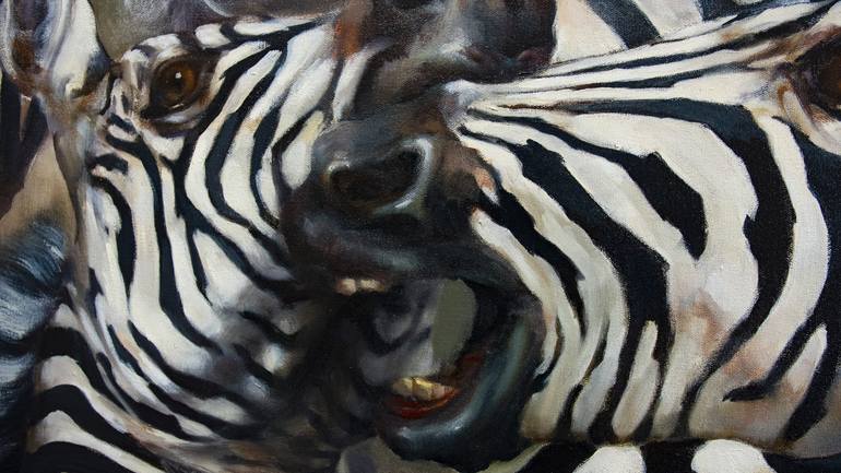 Original Animal Painting by Mahmood Hayat