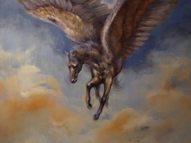 Original Realism Animal Painting by Mahmood Hayat