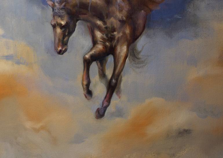 Original Realism Animal Painting by Mahmood Hayat