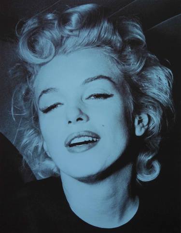 Marilyn Monroe-Blue - Limited Edition 1 of 10 thumb