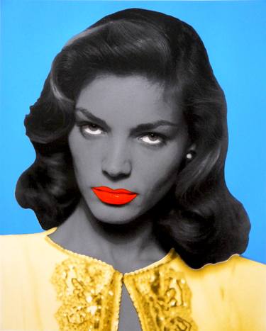 Lauren Bacall (blue) - Limited Edition 1 of 30 thumb